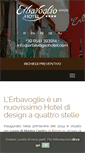 Mobile Screenshot of erbavogliohotel.com